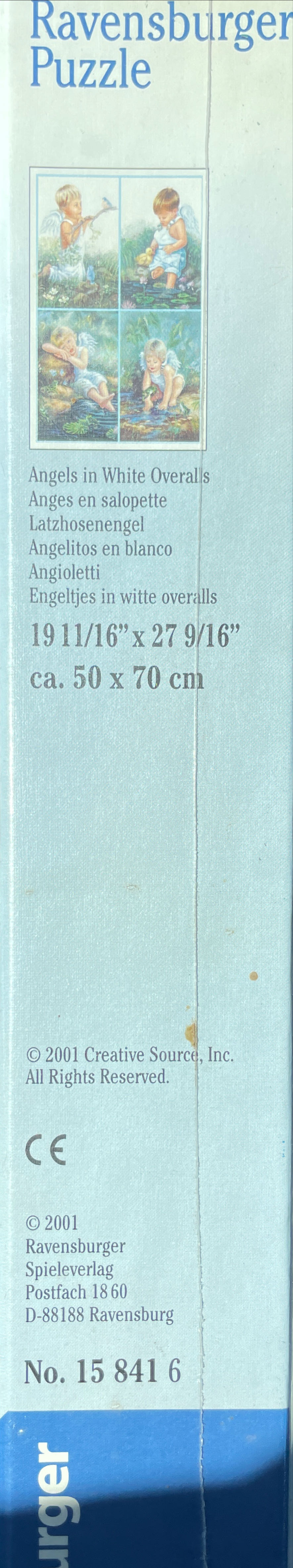 Santa’s Christmas List - Ravensburger puzzle collectible [Barcode 4005556158416] - Main Image 2