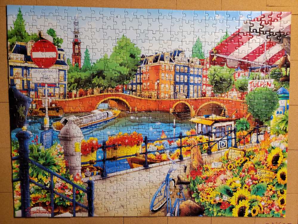 Amsterdam - MasterPieces puzzle collectible [Barcode 705988319747] - Main Image 2
