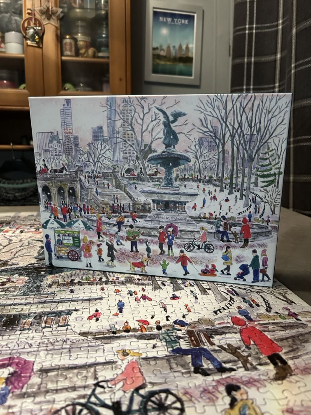Bethesda Fountain - Galison puzzle collectible [Barcode 9780735362680] - Main Image 3