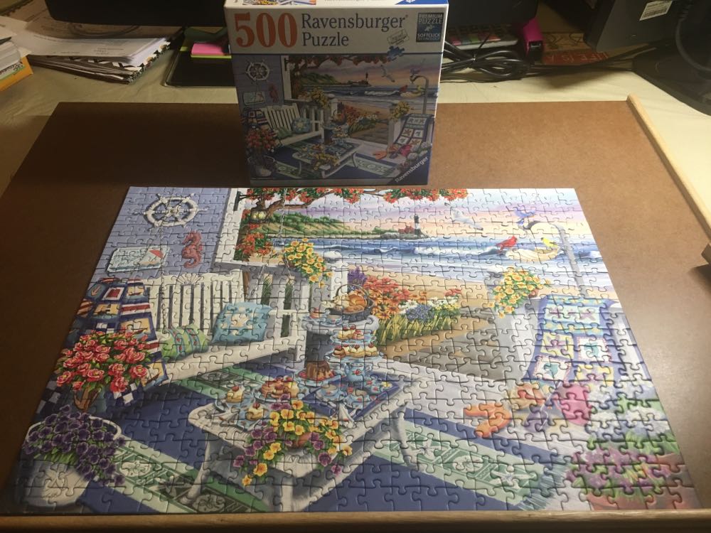 Seaside Sunshine - Ravensburger puzzle collectible [Barcode 4005556820238] - Main Image 2