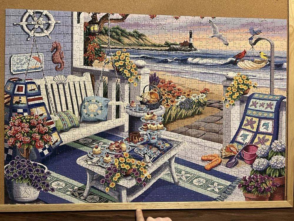 Seaside Sunshine - Ravensburger puzzle collectible [Barcode 4005556820238] - Main Image 4