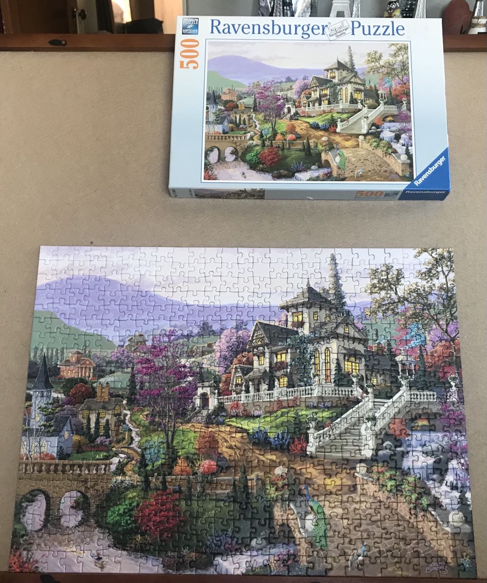 Hillside Retreat 😒 - Ravensburger puzzle collectible [Barcode 4005556148066] - Main Image 3
