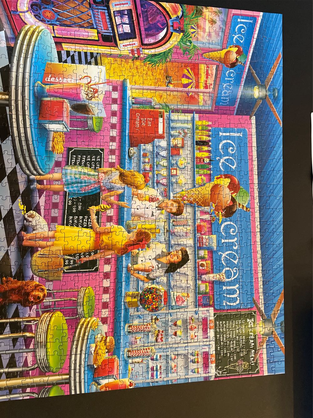 Anna’s Ice Cream Parlor  - Master Pieces puzzle collectible [Barcode 705988320118] - Main Image 4