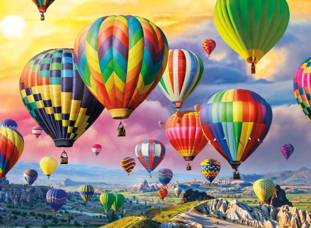 Up, Up And Away - Buffalo Games puzzle collectible [Barcode 079346028344] - Main Image 2