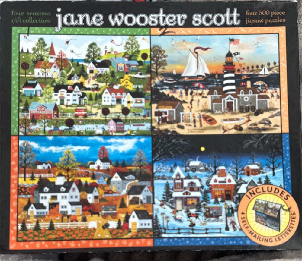 On The Summer Wind - Jane Wooster Scott puzzle collectible [Barcode 021081231763] - Main Image 2