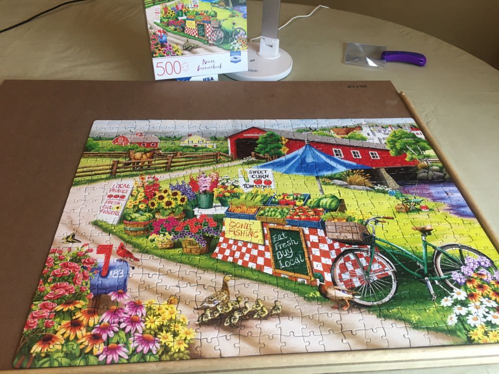 Country Afternoon - Spin Master 🇺🇸 puzzle collectible [Barcode 778988327722] - Main Image 2