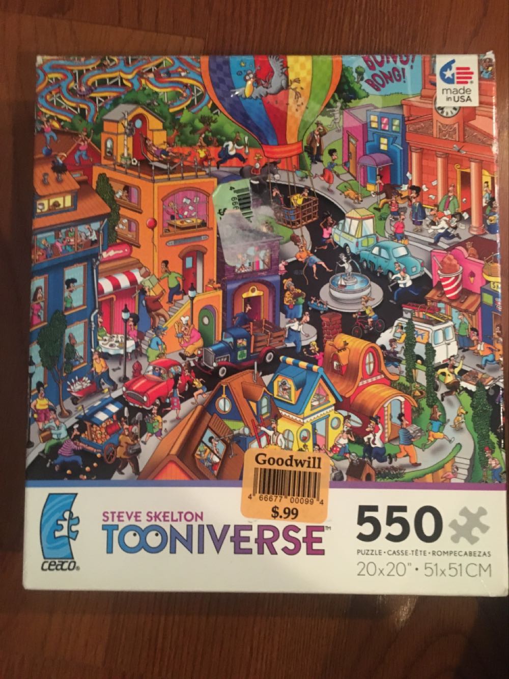 Tooniverse World In A Hurry -  Ceaco puzzle collectible - Main Image 2