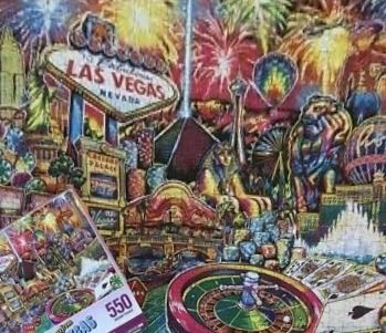 Greetings From Las Vegas - MasterPieces puzzle collectible [Barcode 705988320255] - Main Image 4
