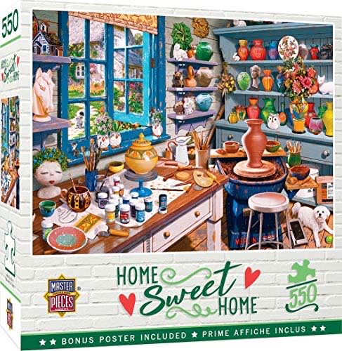 Garden Getaway (The Pottery Shed) - MasterPieces puzzle collectible [Barcode 705988320446] - Main Image 1