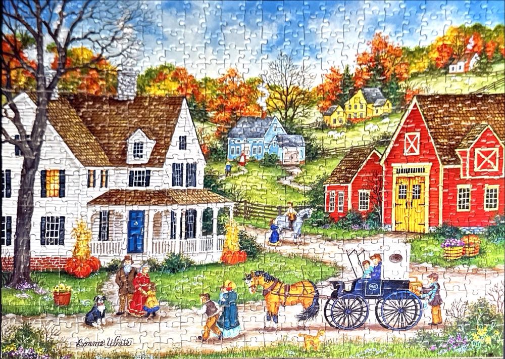 Dinner at Grandma’s ✅ - Master Pieces puzzle collectible [Barcode 705988317293] - Main Image 2