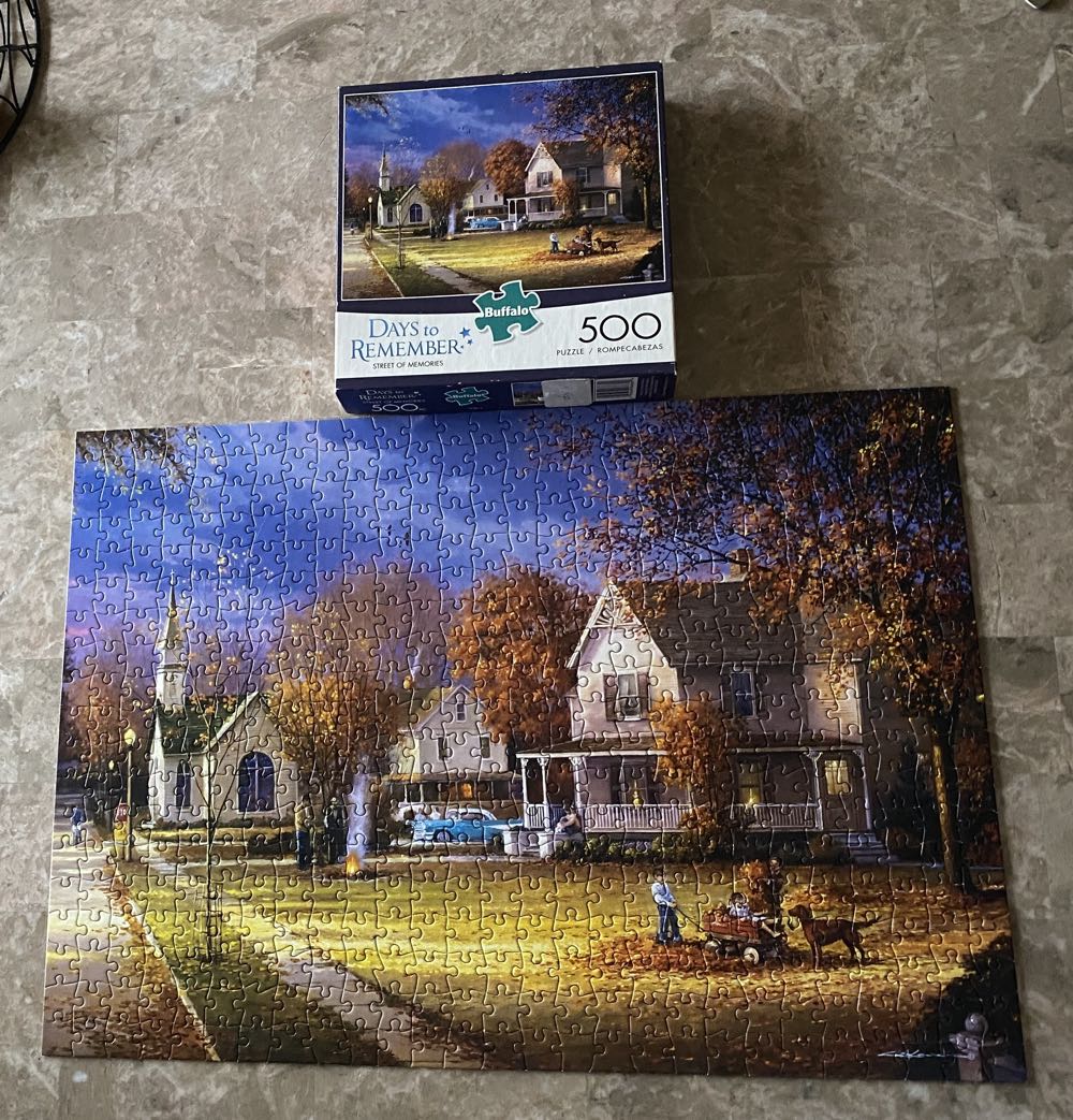 Street Of Memories - Buffalo 🇺🇸 puzzle collectible [Barcode 079346036899] - Main Image 2