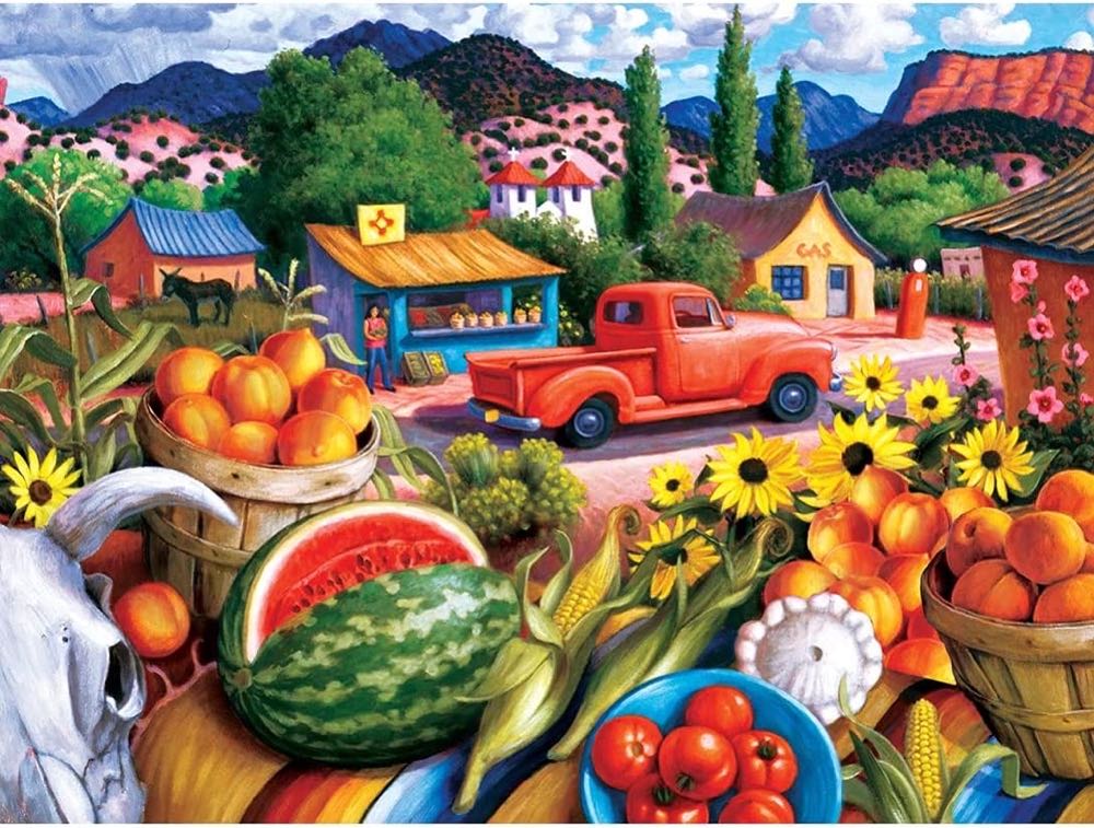 Roadsides - Summer Fresh - MasterPieces puzzle collectible [Barcode 705988319594] - Main Image 2