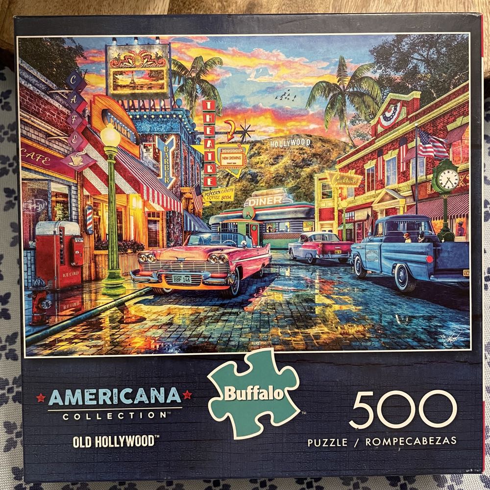 Old Hollywood Annie H  - Buffalo puzzle collectible [Barcode 079346037391] - Main Image 4