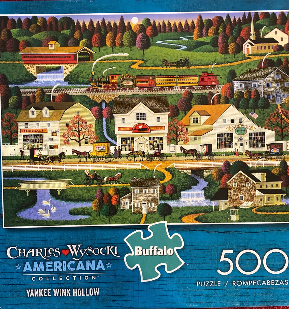 Yankee Wink Hollow - Buffalo puzzle collectible [Barcode 079346037131] - Main Image 2