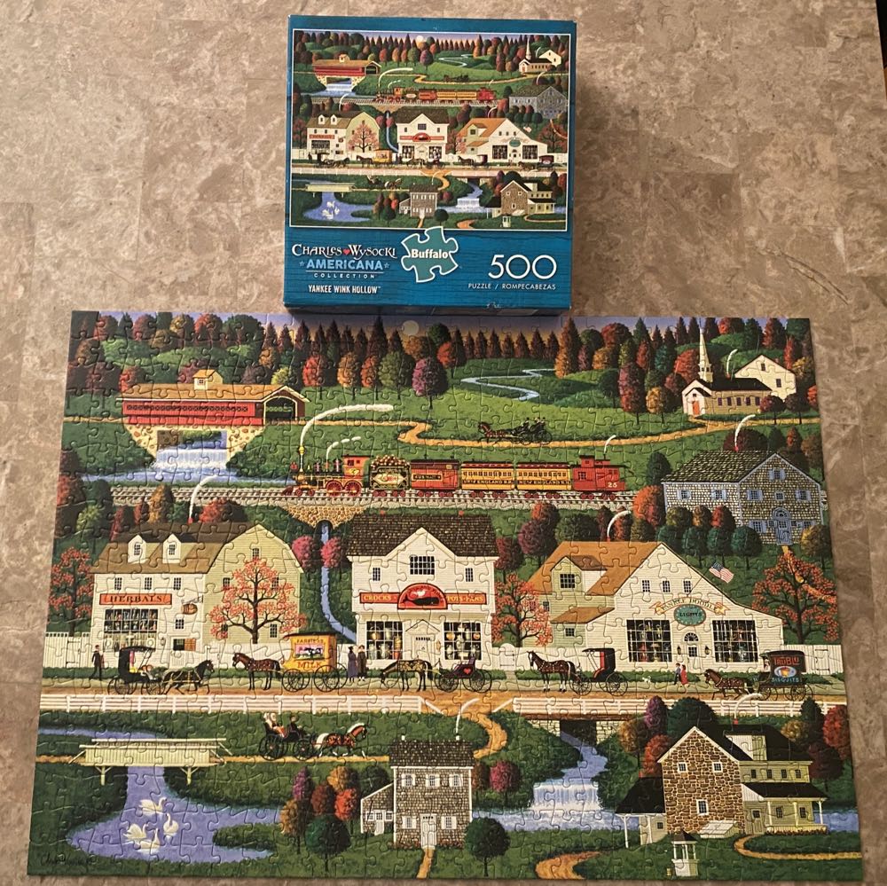 Yankee Wink Hollow - Buffalo puzzle collectible [Barcode 079346037131] - Main Image 3