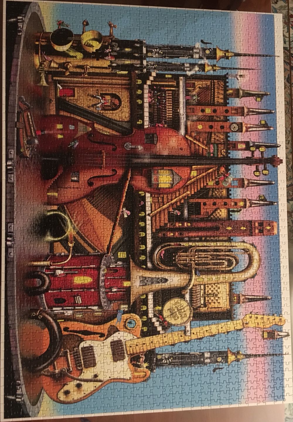 The Music Castle - Ravensburger puzzle collectible [Barcode 4005556147793] - Main Image 2