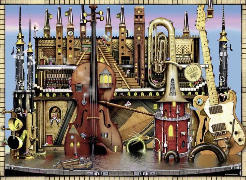 The Music Castle - Ravensburger puzzle collectible [Barcode 4005556147793] - Main Image 3