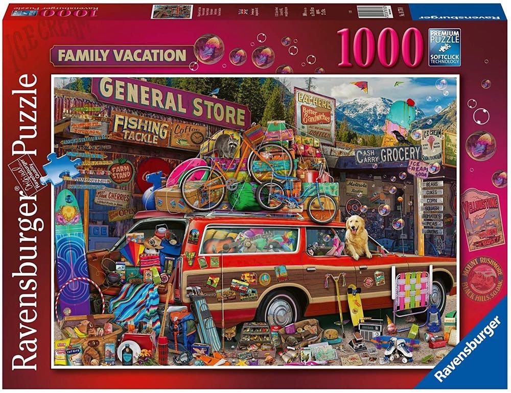 Family Vacation - Ravensburger puzzle collectible [Barcode 4005556167760] - Main Image 3