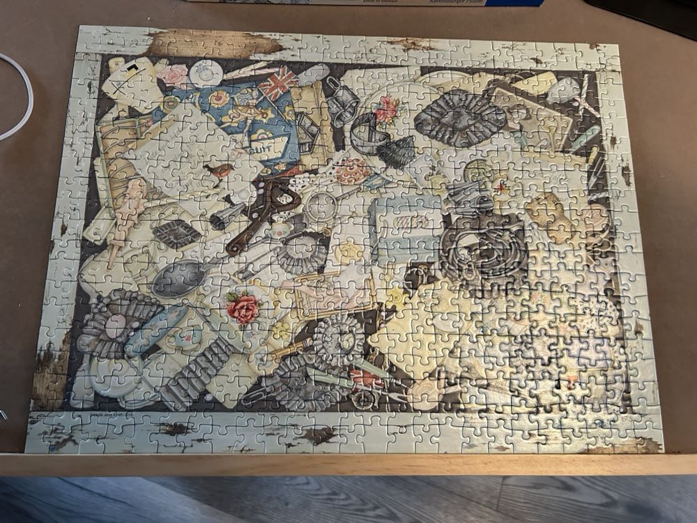 Old Stuff: Baking (SOLD) - Ravensburger puzzle collectible [Barcode 4005556147953] - Main Image 4