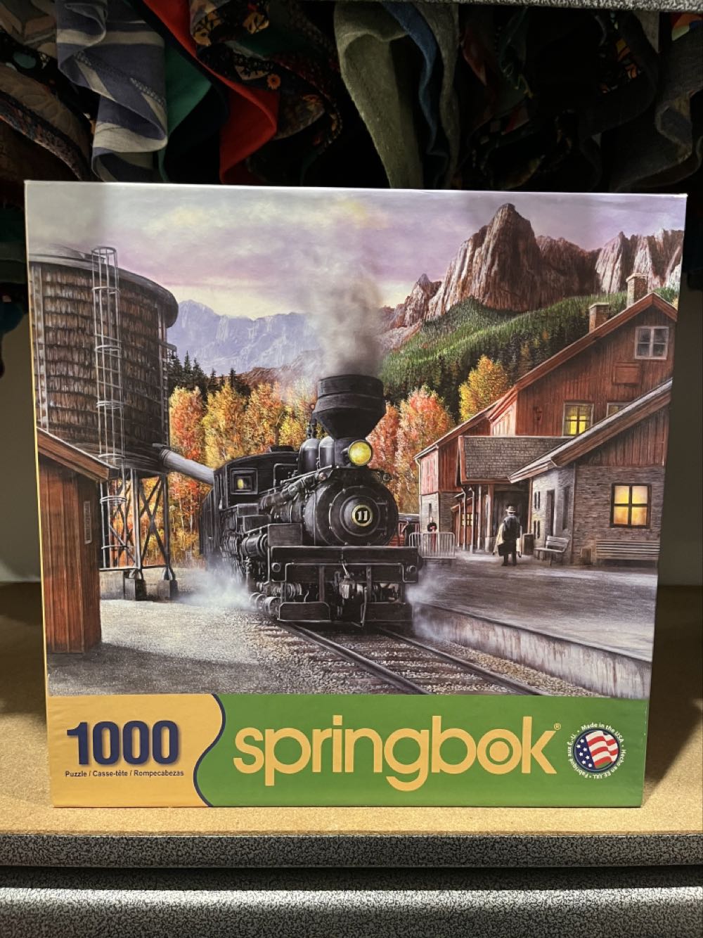 Mountain Express - Springbok puzzle collectible [Barcode 091683107131] - Main Image 3