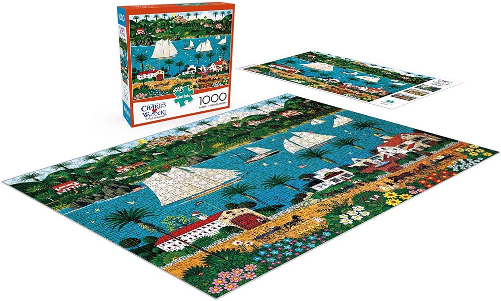 CW - Old California - Buffalo Games & Puzzles puzzle collectible [Barcode 079346114450] - Main Image 2