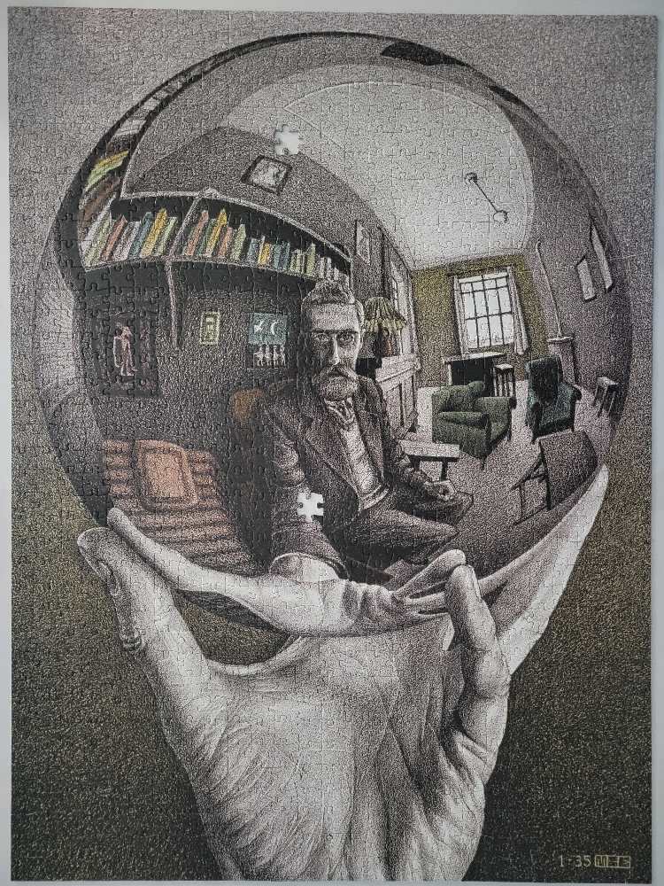 Buffalo: Self Portrait - Buffalo puzzle collectible [Barcode 079346113651] - Main Image 2