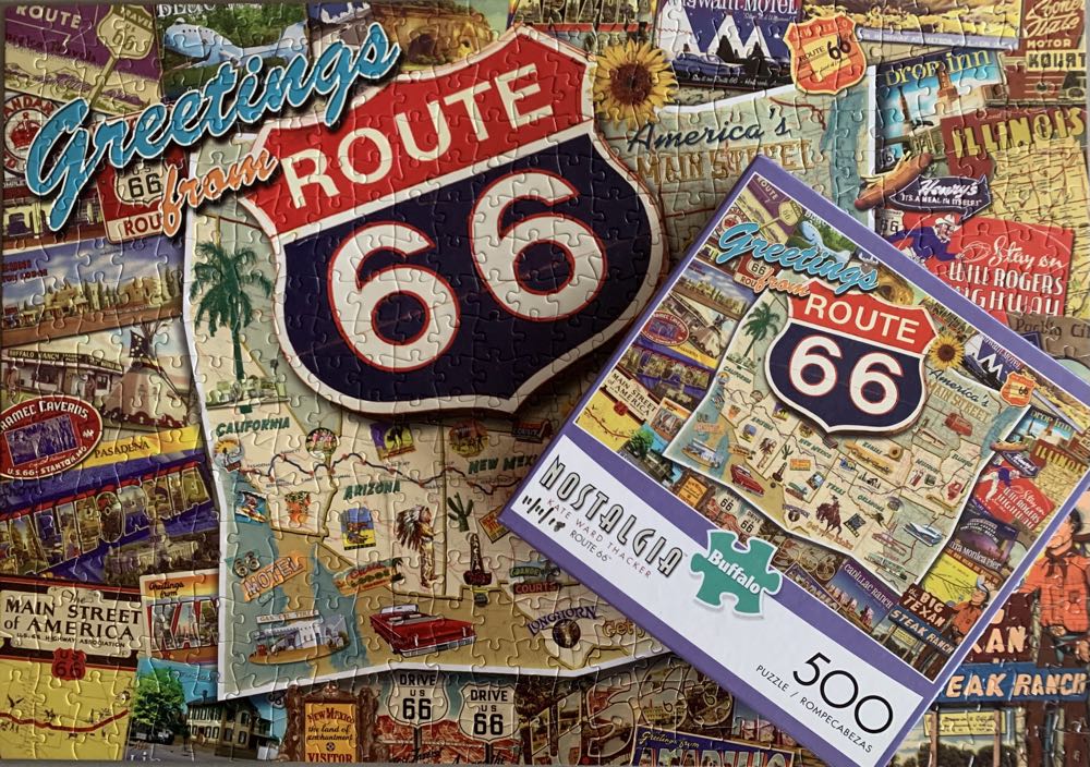 Route 66 - Buffalo puzzle collectible [Barcode 079346037414] - Main Image 3