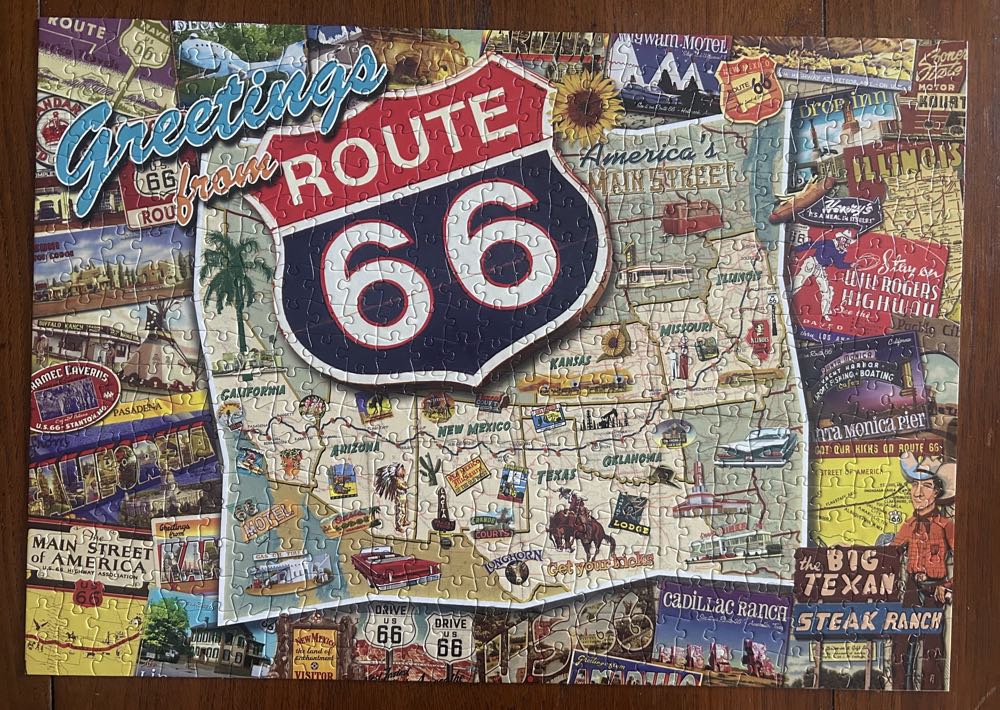 Route 66 - Buffalo puzzle collectible [Barcode 079346037414] - Main Image 4