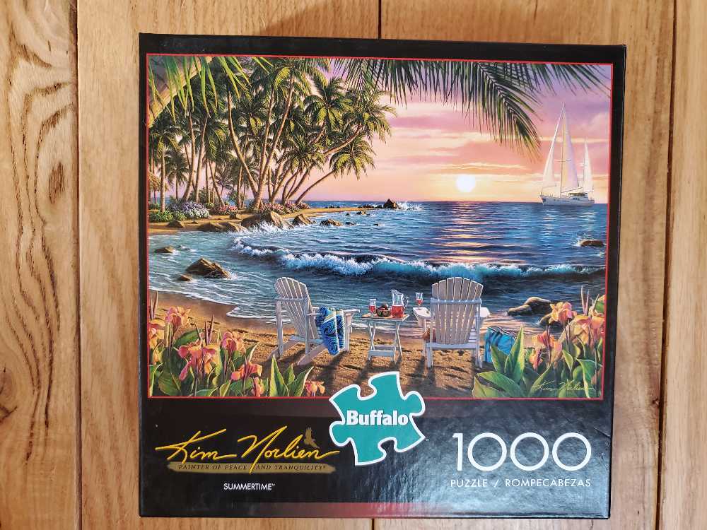Summertime - Buffalo Games puzzle collectible [Barcode 079346116041] - Main Image 2