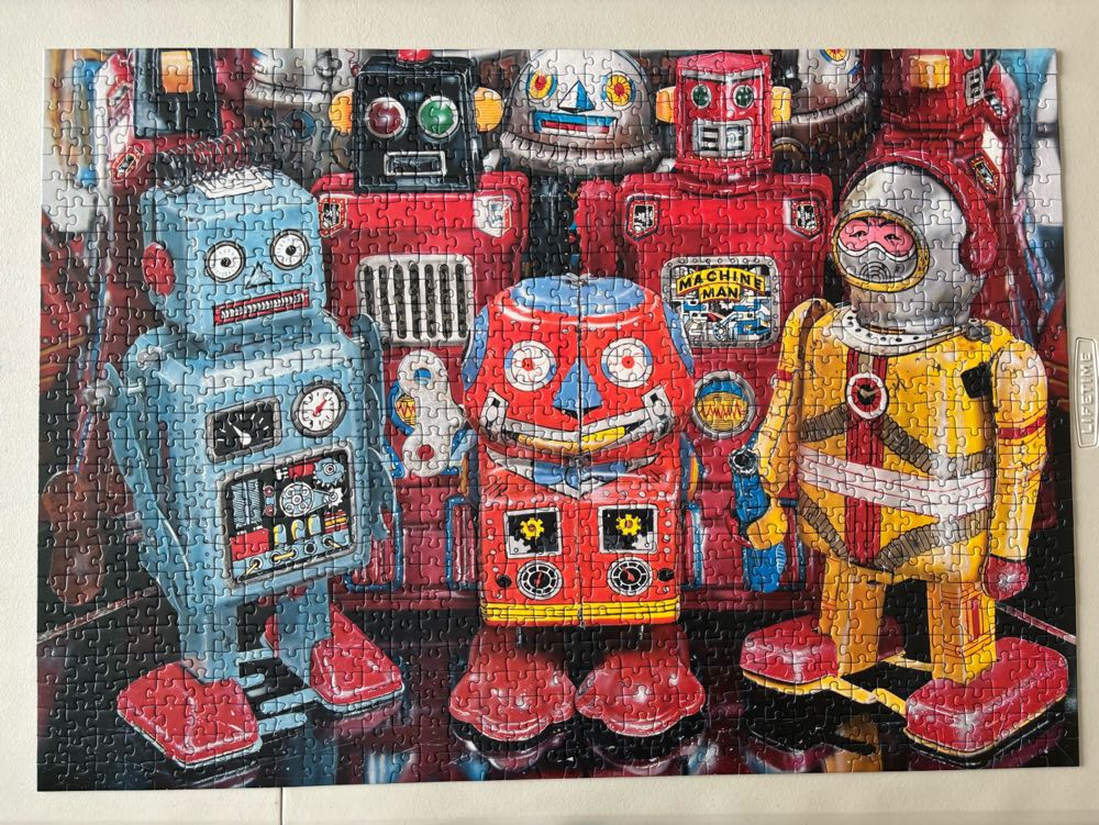 Tin Robots - Ravensburger puzzle collectible [Barcode 4005556813469] - Main Image 2