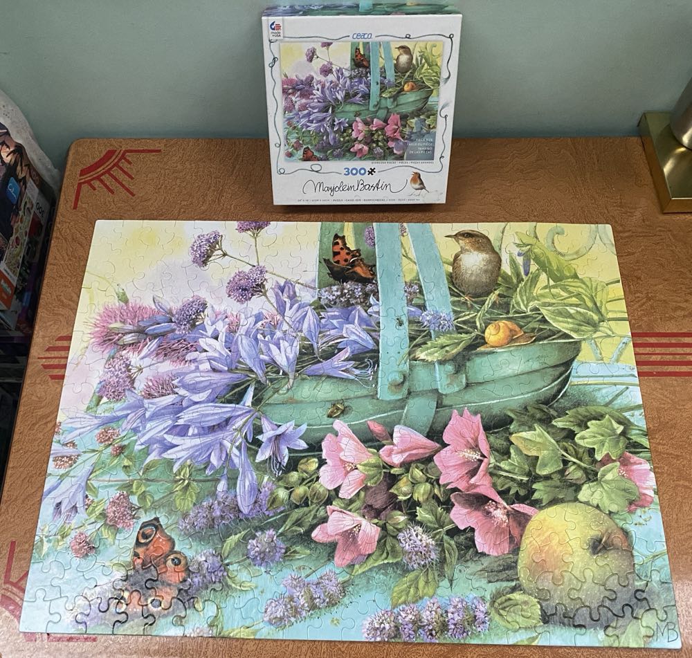 Bird Basket - Ceaco, Inc. puzzle collectible [Barcode 021081220453] - Main Image 2