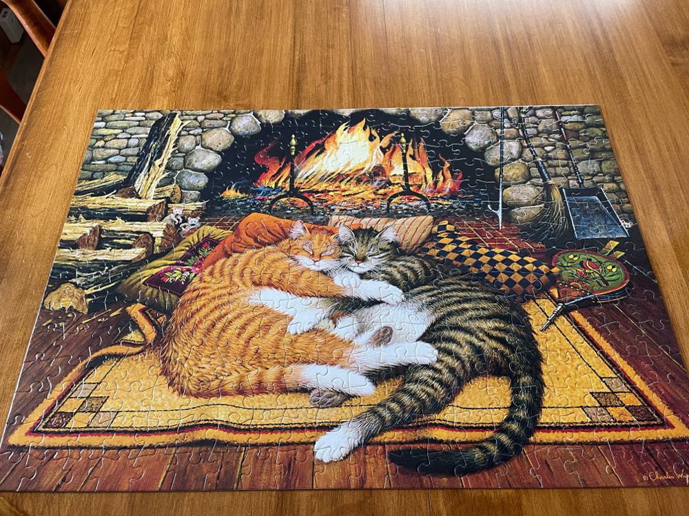 All Burned Out - Charles Wysocki - Buffalo puzzle collectible [Barcode 079346026524] - Main Image 3