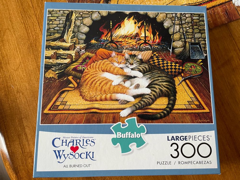 All Burned Out - Charles Wysocki - Buffalo puzzle collectible [Barcode 079346026524] - Main Image 4