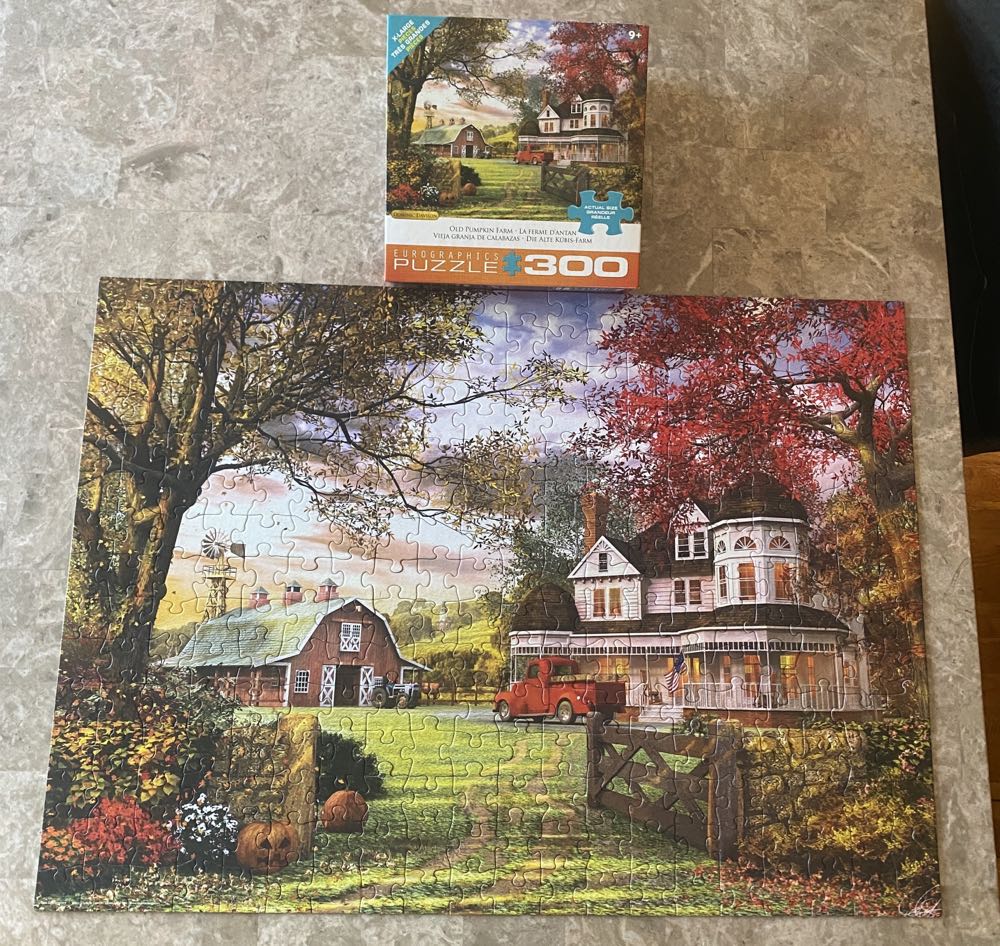 Old Pumpkin Farm - Eurographics puzzle collectible [Barcode 628136306942] - Main Image 2