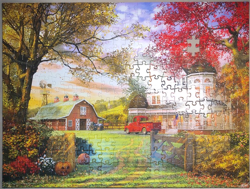 Old Pumpkin Farm - Eurographics puzzle collectible [Barcode 628136306942] - Main Image 3