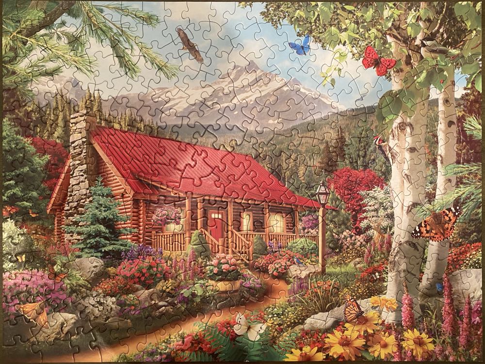 Mountain Hideaway - MasterPieces puzzle collectible [Barcode 705988316548] - Main Image 3