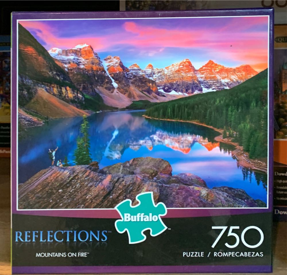 Mountains On Fire (Verified by Me) - Buffalo puzzle collectible [Barcode 079346170920] - Main Image 2