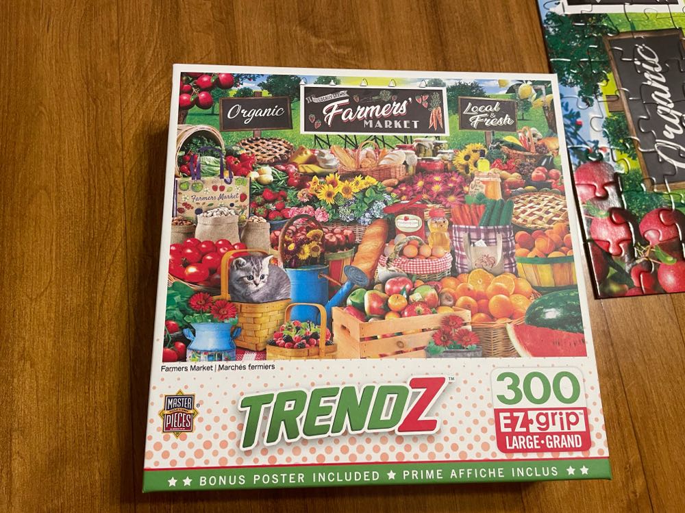 Farmers Market - Master Pieces puzzle collectible [Barcode 705988318689] - Main Image 4