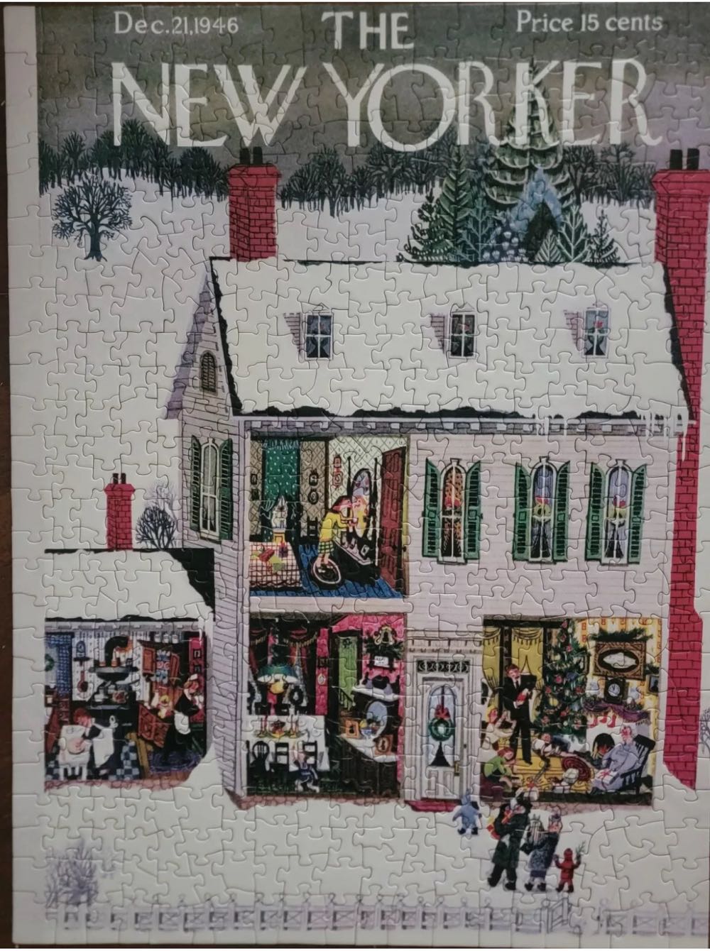 Home For The Holidays - New York Puzzle Company puzzle collectible [Barcode 819844012632] - Main Image 3