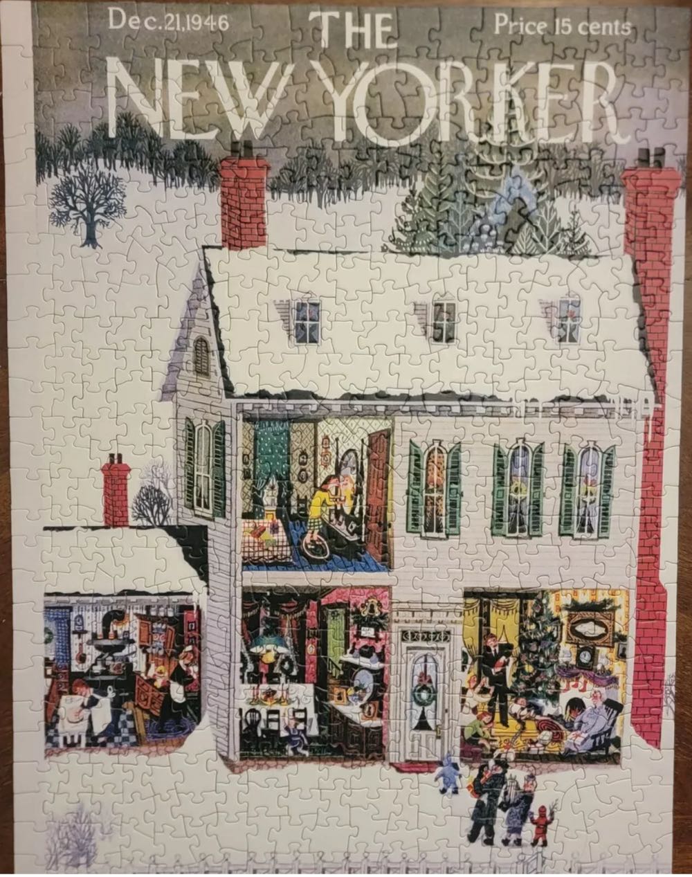 Home For The Holidays - New York Puzzle Company puzzle collectible [Barcode 819844012632] - Main Image 4
