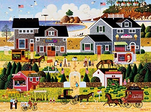 Westcott’s Black Cherry Harbor (UV) 🧩 - Buffalo Games puzzle collectible [Barcode 079346114443] - Main Image 1