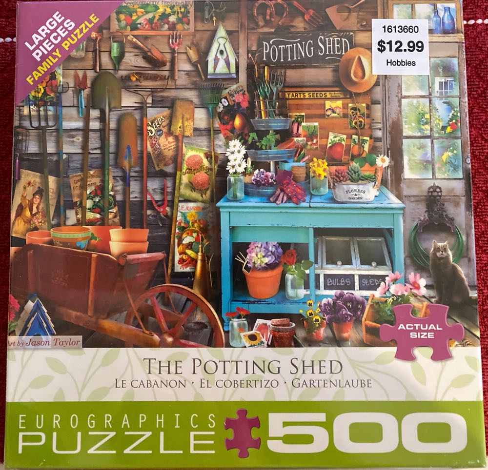 The Potting Shed - Eurographics 🇺🇸 puzzle collectible [Barcode 628136753463] - Main Image 2