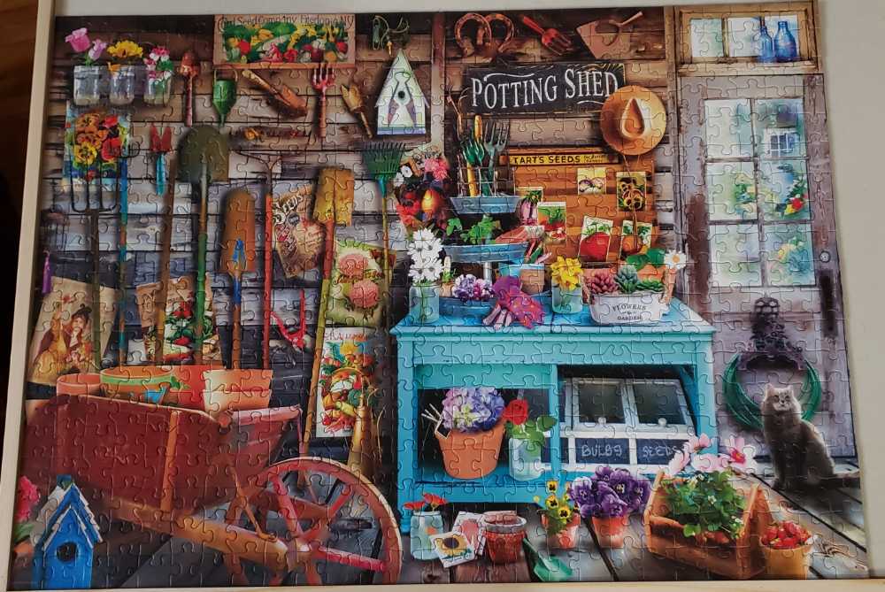 The Potting Shed - Eurographics 🇺🇸 puzzle collectible [Barcode 628136753463] - Main Image 3
