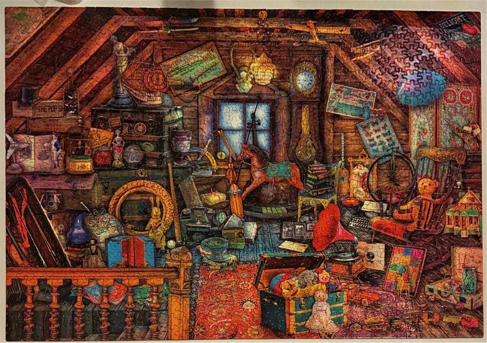 Hidden - In the Attic*% - Ceaco puzzle collectible [Barcode 021081330671] - Main Image 3