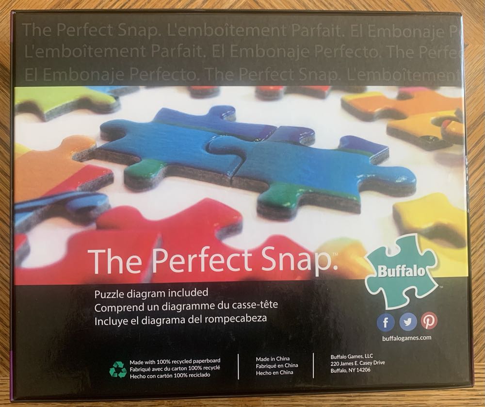 Tiger Lagoon - Buffalo Games 🇺🇸 puzzle collectible [Barcode 079346020850] - Main Image 3