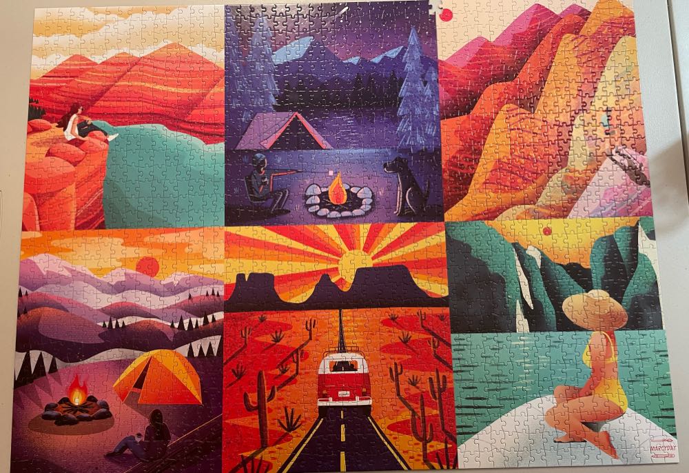 Places You Will Go - Buffalo Games puzzle collectible [Barcode 079346024445] - Main Image 2