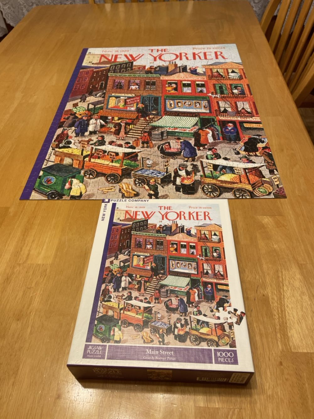 Main Street - New York Puzzle Co. puzzle collectible [Barcode 851996002666] - Main Image 4