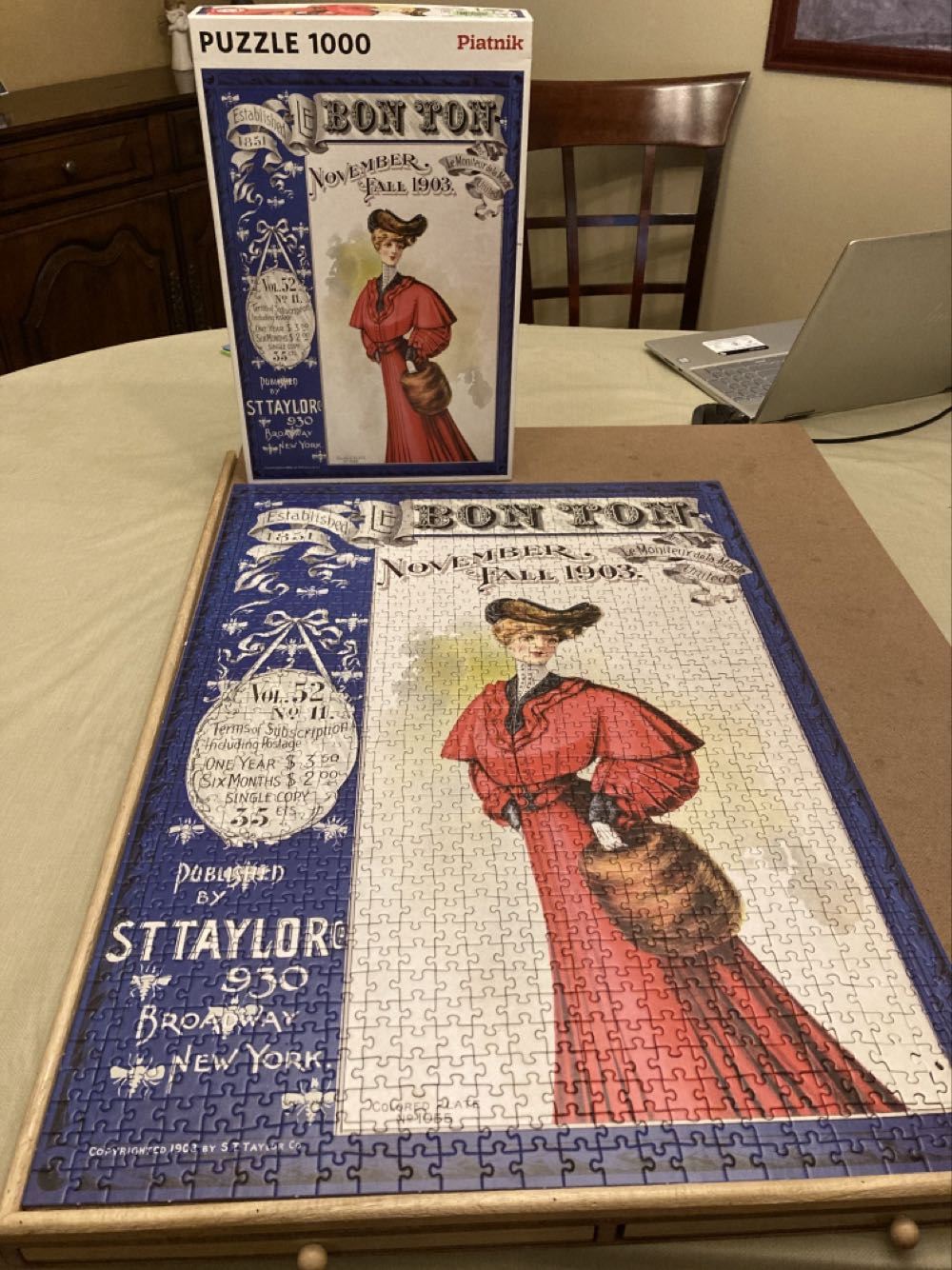 Bon Ton Magizine - Piatnik puzzle collectible [Barcode 9001890552540] - Main Image 2