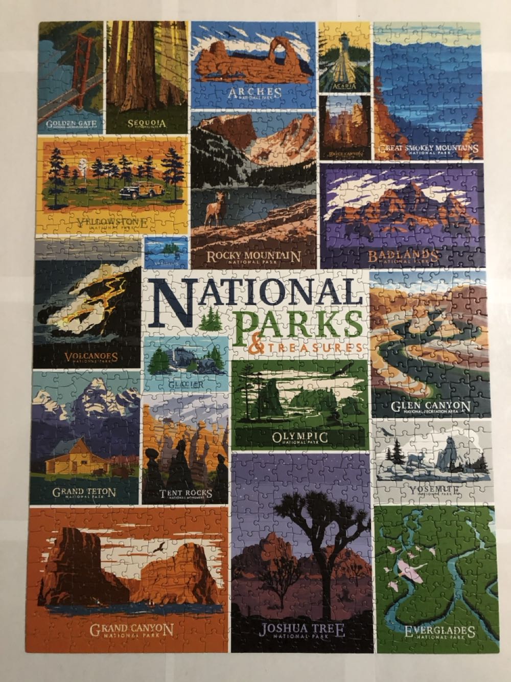 National Parks And Treasures - PuzzleTwist puzzle collectible [Barcode 614399106061] - Main Image 2
