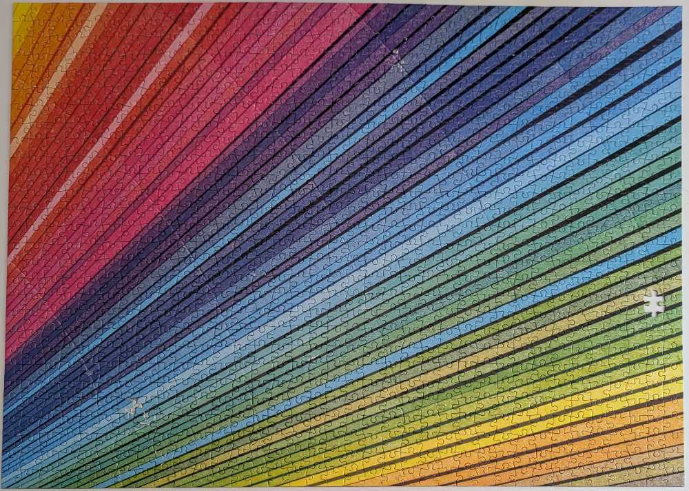 Paper Rainbow - All Jigsaw Puzzles puzzle collectible [Barcode 5060085105972] - Main Image 2